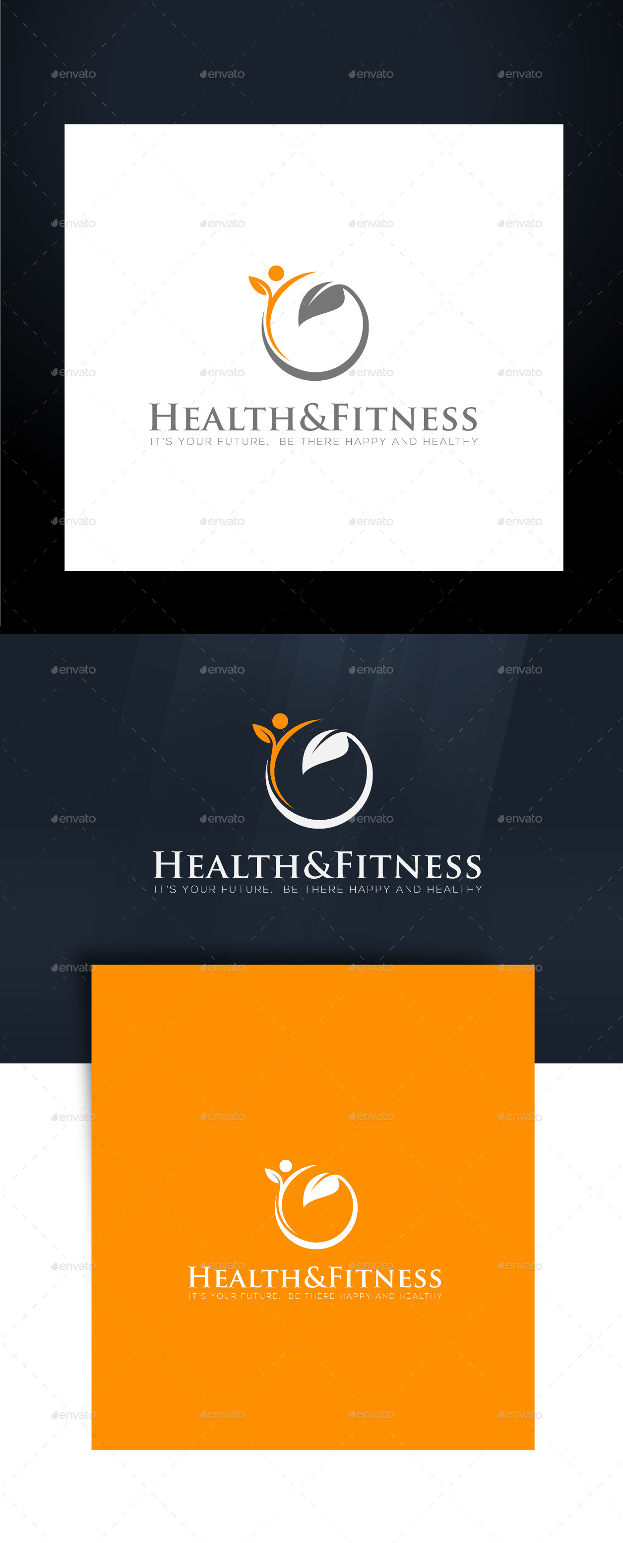 Health & Fitness Logo by 1pathStudio | GraphicRiver